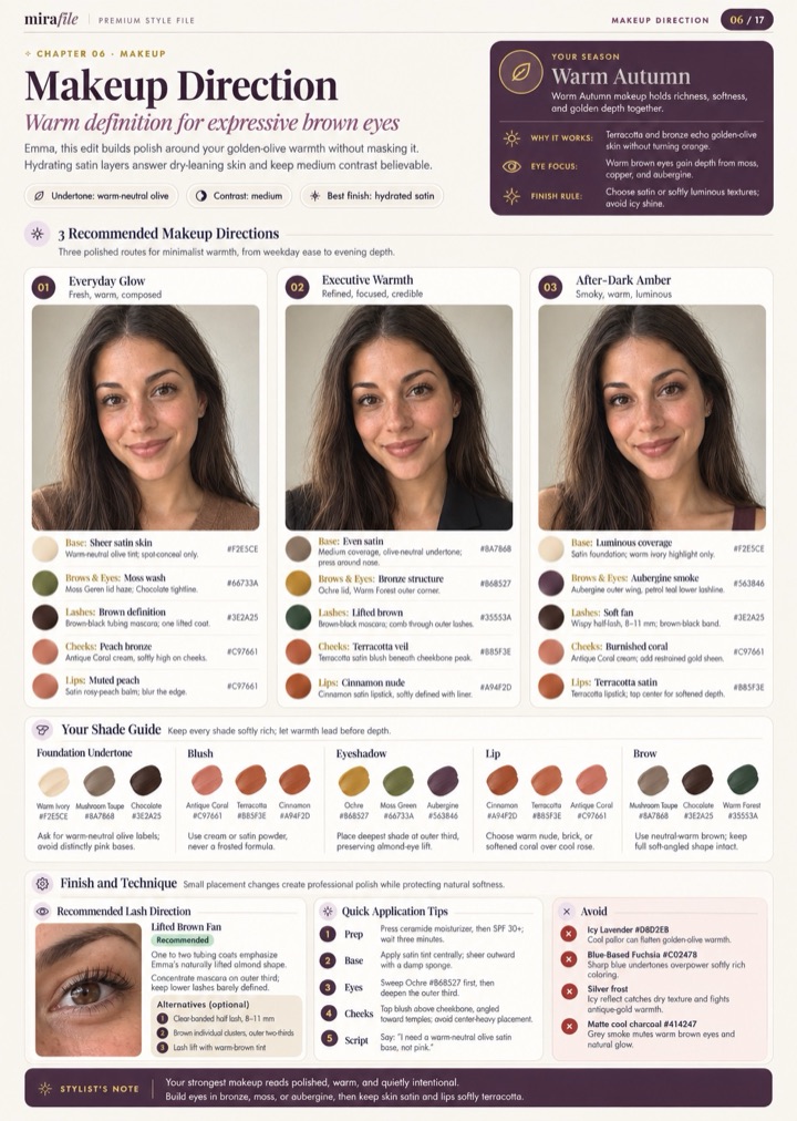Sample page 06: Makeup Direction