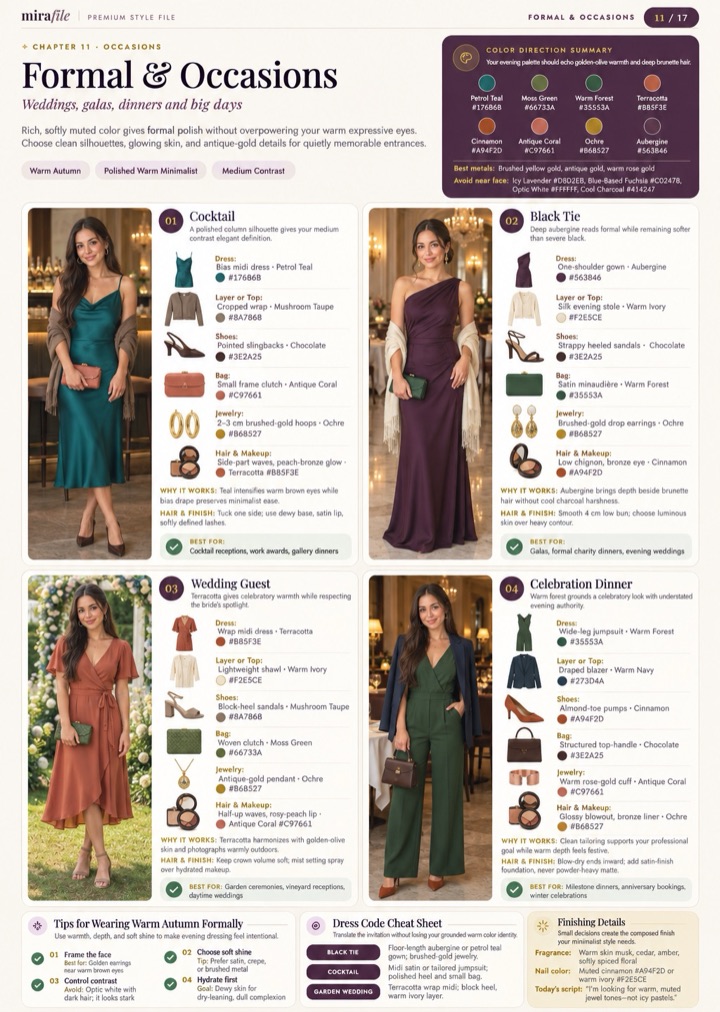 Sample page 11: Formal & Occasions