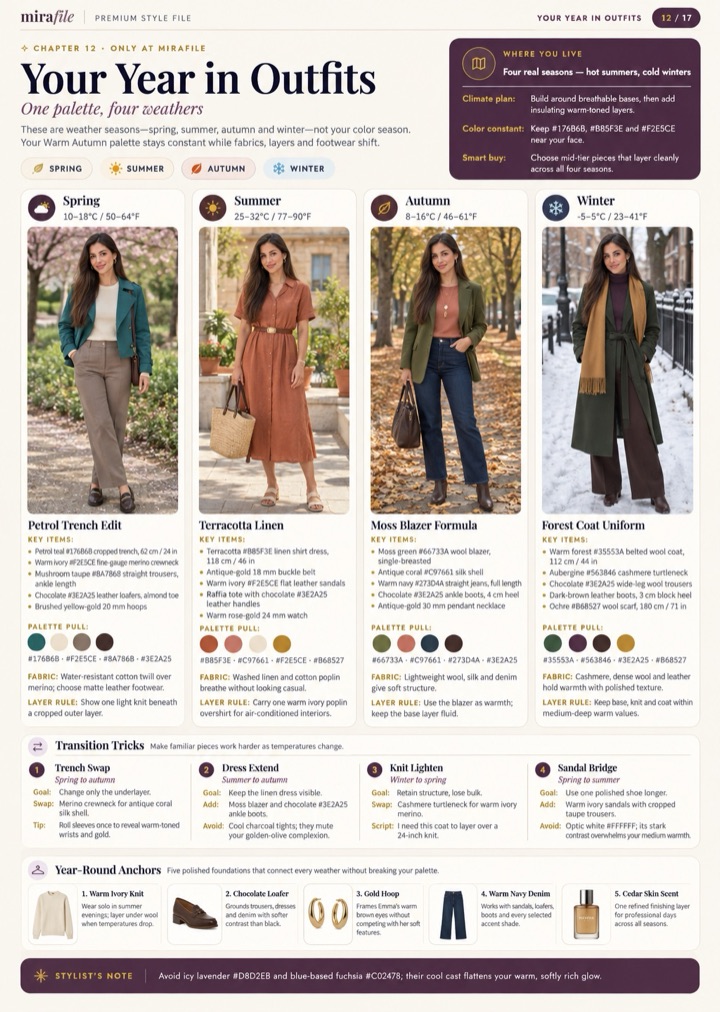 Sample page 12: Your Year in Outfits