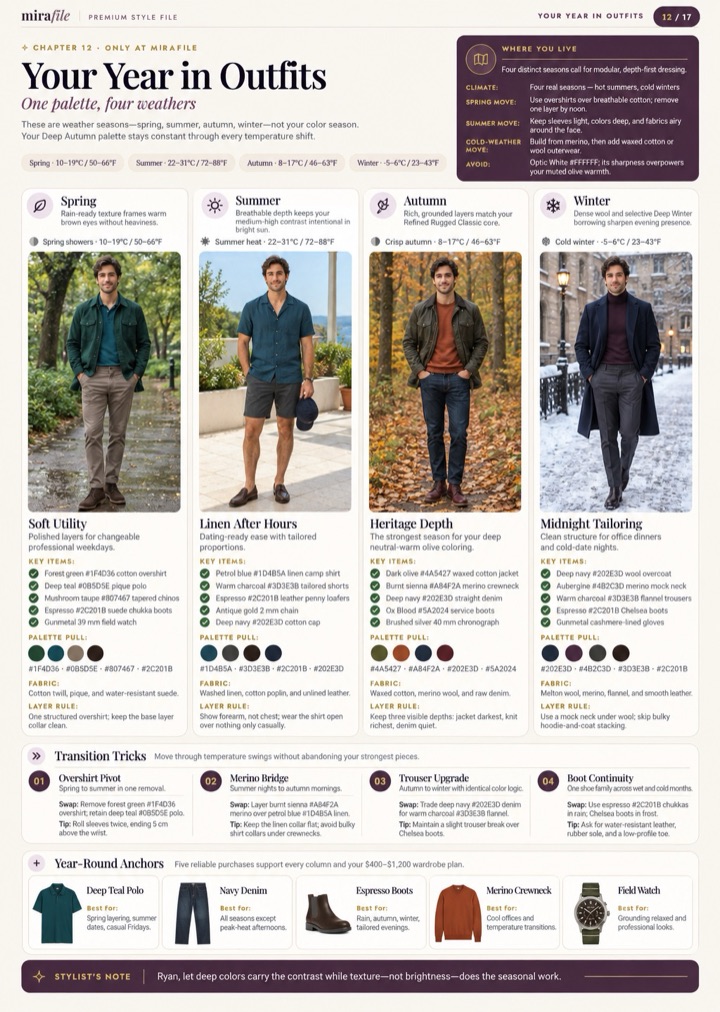 Sample page 12: Your Year in Outfits