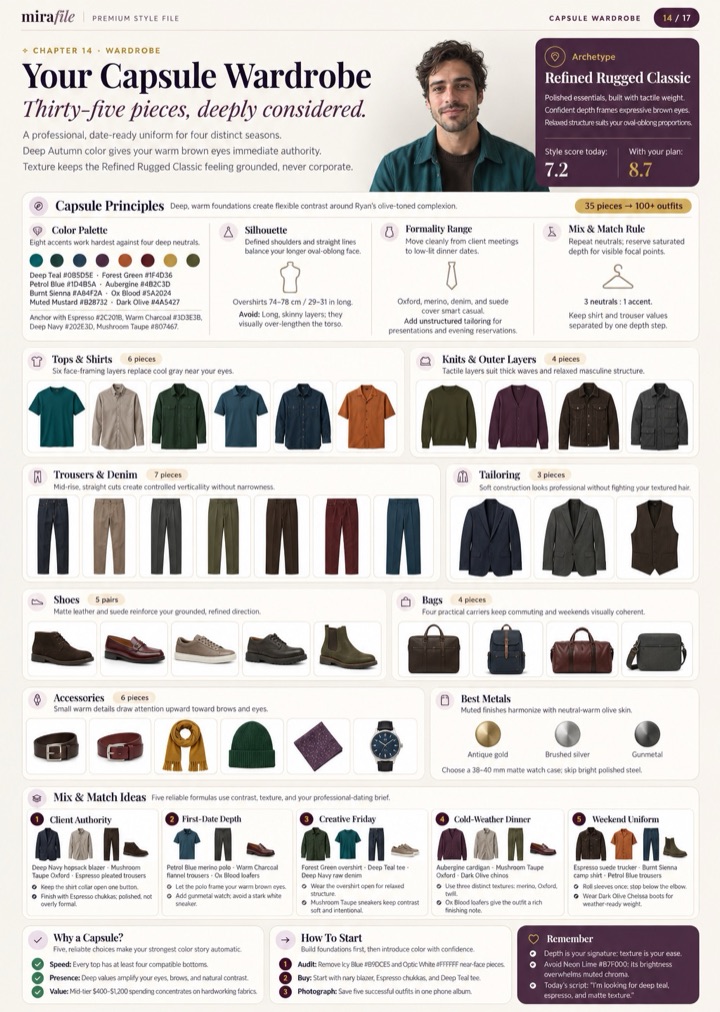 Sample page 14: Capsule Wardrobe